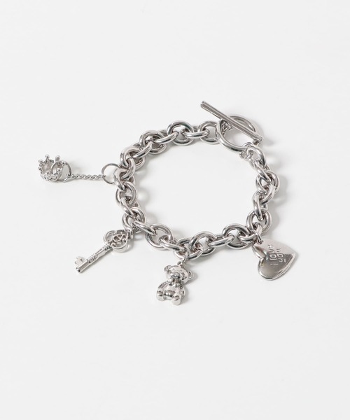 KBF（ケイビーエフ）の「チャームブレスレット（ブレスレット・レディース・シルバー・ONE）」の9枚目の写真