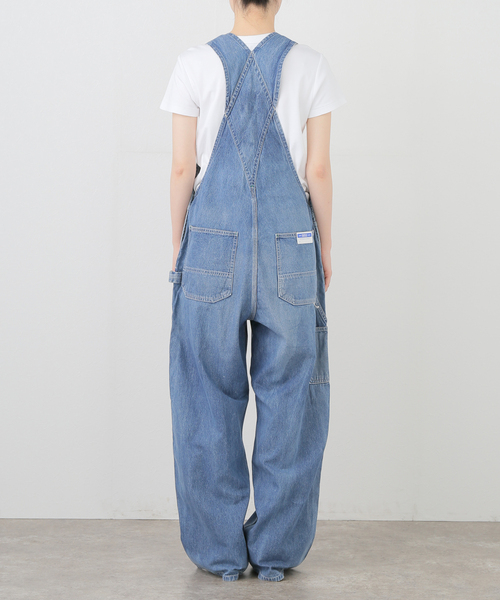 AP STUDIO(エーピーストゥディオ)の「【UNION HERCULES MADE/ユニオンヘラクレス メイド】 OVERALL(サロペット/オーバーオール・レディース・ブルー・FREE)」の13枚目の写真