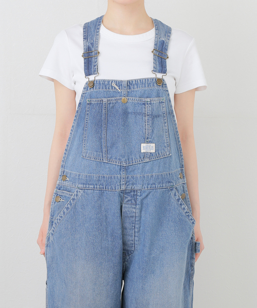 AP STUDIO(エーピーストゥディオ)の「【UNION HERCULES MADE/ユニオンヘラクレス メイド】 OVERALL(サロペット/オーバーオール・レディース・ブルー・FREE)」の15枚目の写真