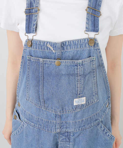 AP STUDIO(エーピーストゥディオ)の「【UNION HERCULES MADE/ユニオンヘラクレス メイド】 OVERALL(サロペット/オーバーオール・レディース・ブルー・FREE)」の17枚目の写真