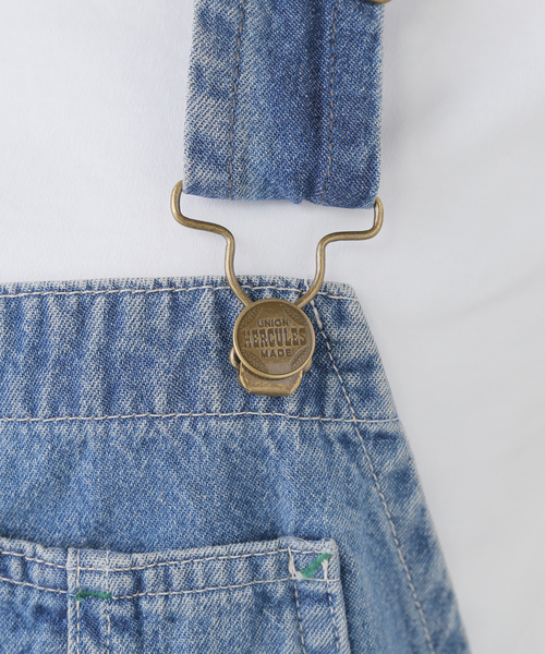 AP STUDIO(エーピーストゥディオ)の「【UNION HERCULES MADE/ユニオンヘラクレス メイド】 OVERALL(サロペット/オーバーオール・レディース・ブルー・FREE)」の18枚目の写真