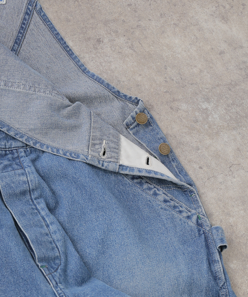 AP STUDIO(エーピーストゥディオ)の「【UNION HERCULES MADE/ユニオンヘラクレス メイド】 OVERALL(サロペット/オーバーオール・レディース・ブルー・FREE)」の21枚目の写真