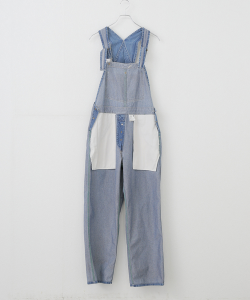 AP STUDIO(エーピーストゥディオ)の「【UNION HERCULES MADE/ユニオンヘラクレス メイド】 OVERALL(サロペット/オーバーオール・レディース・ブルー・FREE)」の22枚目の写真