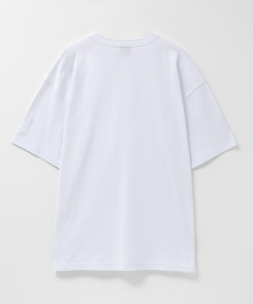 SURPLUS（サープラス）の「SURPLUS ヘンリーネックTシャツ（Tシャツ/カットソー・メンズ・ホワイト/ブラック・M/L/XL）」の3枚目の写真
