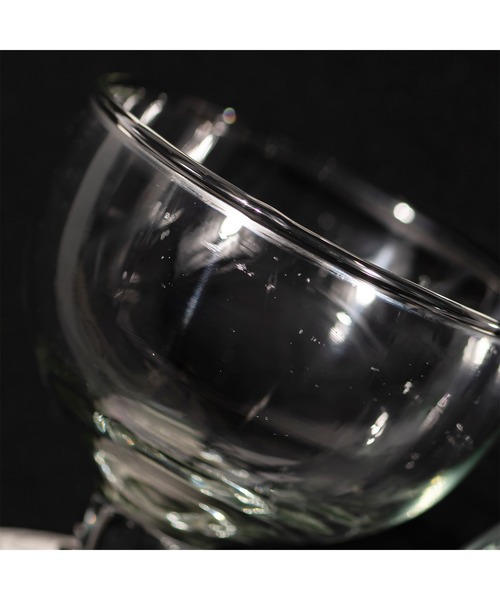 PUEBCO（プエブコ）の「BLOW GLASS DESSERT CUP Round（食器・メンズ・クリア・ONE SIZE）」の5枚目の写真