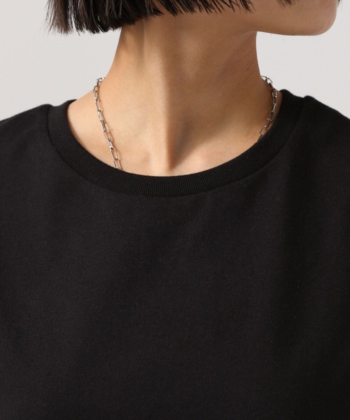 BAYFLOW（ベイフロー）の「レースヘムノースリーブプルオーバー（Tシャツ/カットソー・レディース・オフホワイト/ブラック・FREE）」の14枚目の写真