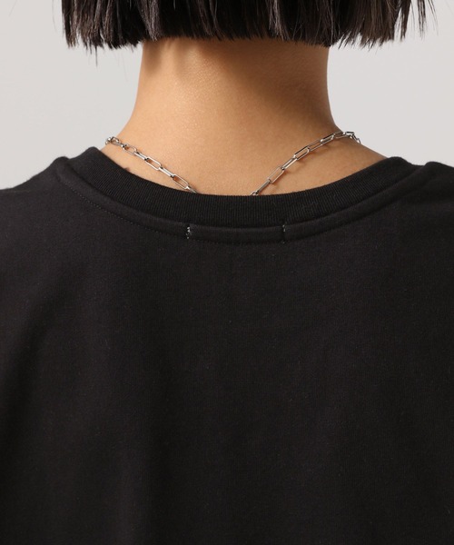 BAYFLOW（ベイフロー）の「レースヘムノースリーブプルオーバー（Tシャツ/カットソー・レディース・オフホワイト/ブラック・FREE）」の17枚目の写真