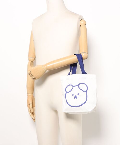セール】urbanfemine./くまミニキャンバスバッグ U7306（トートバッグ