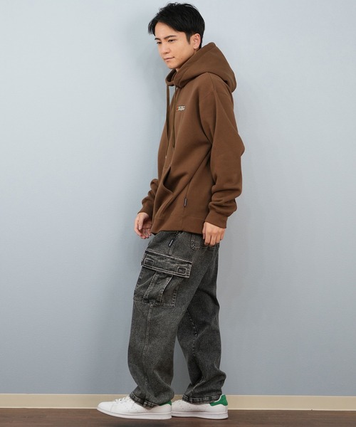 DC(ディーシー)の「DC/ディーシー 25 SK CREW PH パーカー/プルオーバー 吸水 伸縮 保温 DPO254041(パーカー・メンズ・ブラック/ヘザーグレー/ブラウン・M/L/XL)」の17枚目の写真