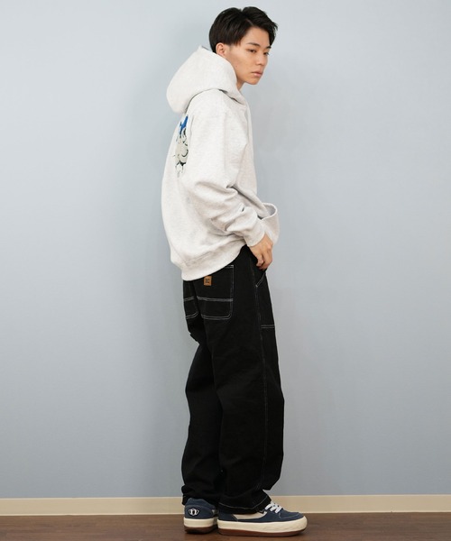 DC(ディーシー)の「DC/ディーシー 25 SK CREW PH パーカー/プルオーバー 吸水 伸縮 保温 DPO254041(パーカー・メンズ・ブラック/ヘザーグレー/ブラウン・M/L/XL)」の13枚目の写真