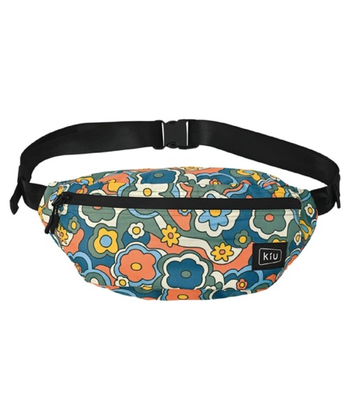 KiU(キウ)の「KiU/キウ WATERPROOF BODY BAG(ボディバッグ/ウエストポーチ・レディース・ダークグリーン/ブラック/ブルー系その他/その他2/その他5/レオパード/ブラック系その他2/オリーブ/その他8/ライトブラウン・FREE)」の7枚目の写真