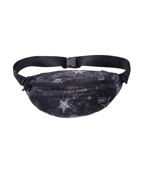 KiU(キウ)の「KiU/キウ WATERPROOF BODY BAG(ボディバッグ/ウエストポーチ・レディース・ダークグリーン/ブラック/ブルー系その他/その他2/その他5/レオパード/ブラック系その他2/オリーブ/その他8/ライトブラウン・FREE)」の3枚目の写真