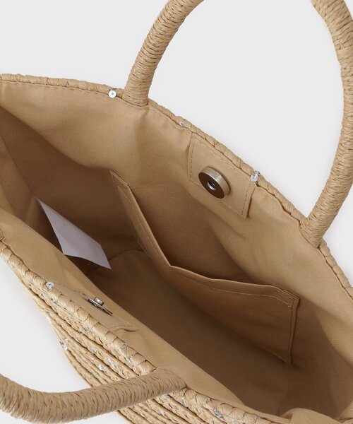 GALLEST（ギャレスト）の「スパンコールブレードバッグ（ハンドバッグ・レディース・ライトグレー/ベージュ・00）」の11枚目の写真