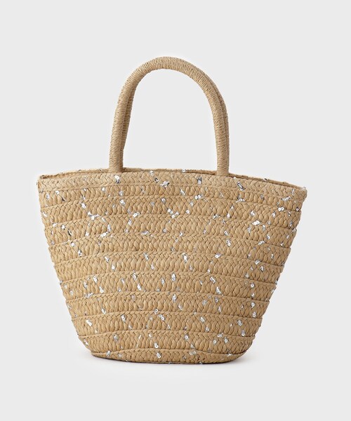 GALLEST（ギャレスト）の「スパンコールブレードバッグ（ハンドバッグ・レディース・ライトグレー/ベージュ・00）」の13枚目の写真