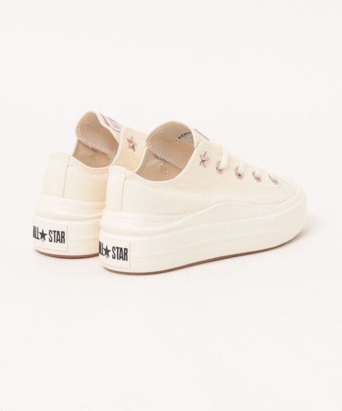CONVERSE(コンバース)の「《CONVERSE》ALL STAR LIGHT PLTS II PG OX(スニーカー・レディース・ベージュ系その他/オフホワイト/ブラック・23.0cm/23.5cm/24.0cm/24.5cm/22.5cm)」の4枚目の写真