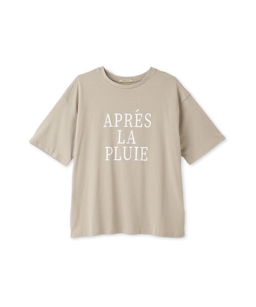 Jayro（ジャイロ）の「USAコットン接触冷感ロゴT（Tシャツ/カットソー・レディース・ライトグリーン/ホワイト系その他/キャメル/イエロー/グレー系その他/ブラック・M）」の4枚目の写真