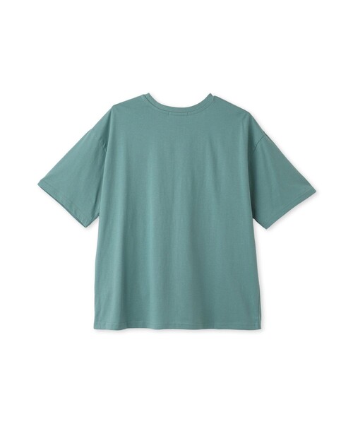 Jayro（ジャイロ）の「USAコットン接触冷感ロゴT（Tシャツ/カットソー・レディース・ライトグリーン/ホワイト系その他/キャメル/イエロー/グレー系その他/ブラック・M）」の13枚目の写真