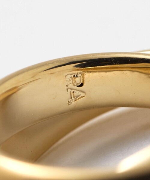 PHILIPPE AUDIBERT（フィリップ オーディベール）の「＜PHILIPPE AUDIBERT＞PA Leoville PM ピアス GD＜Select by EMMEL REFINES＞（ピアス（両耳用）・レディース・ゴールド・FREE）」の6枚目の写真