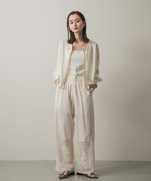 美品・19SS✨アーツ＆サイエンス コットン100% イージーパンツ ベージュ 美品・19SS✨アーツ＆サイエンス コットン100% イージーパンツ