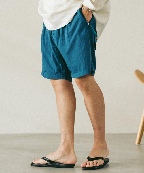 EDIFICE（エディフィス）の「ナイロンイージー ショート パンツ（その他パンツ・メンズ・ピンク/チャコールグレー/ブラック/ブルー/ライトグリーン・MEDIUM/LARGE）」の12枚目の写真