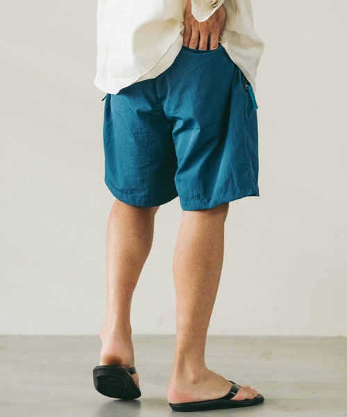 EDIFICE（エディフィス）の「ナイロンイージー ショート パンツ（その他パンツ・メンズ・ピンク/チャコールグレー/ブラック/ブルー/ライトグリーン・MEDIUM/LARGE）」の14枚目の写真