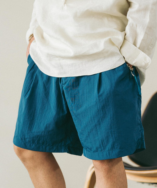 EDIFICE（エディフィス）の「ナイロンイージー ショート パンツ（その他パンツ・メンズ・ピンク/チャコールグレー/ブラック/ブルー/ライトグリーン・MEDIUM/LARGE）」の15枚目の写真