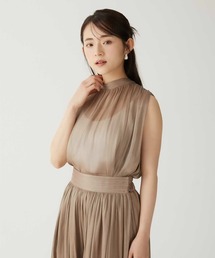 Luan(���A��)�́yLuan�zSHINY RIBBON BLOUSE/�V���C�j�[���{���u���E�X(�V���c/�u���E�X)