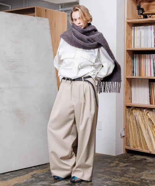 VOAAOV（ヴォアーブ）の「【VOAAOV】 leather belt（ベルト・メンズ・シルバー・FREE）」の3枚目の写真