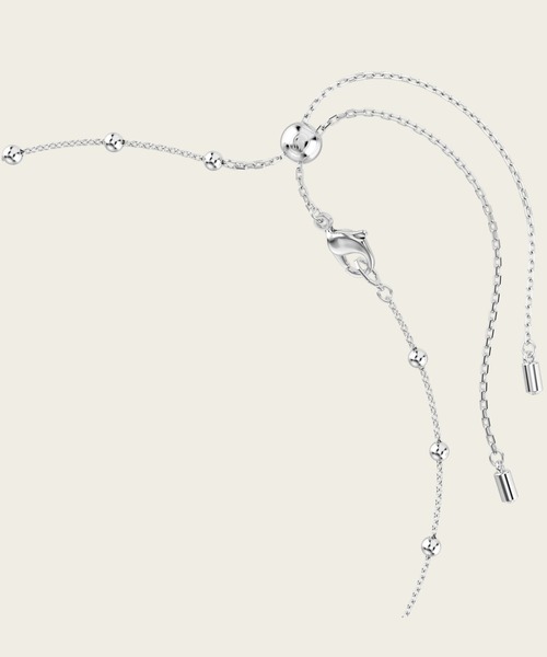 SWAROVSKI(スワロフスキー)の「【公式】【スワロフスキー】Una Angelic ペンダント, ラウンドカット, 両面モチーフ, ホワイト, ロジウム・プレーティング(ネックレス・レディース・ホワイト・ONESIZE)」の4枚目の写真