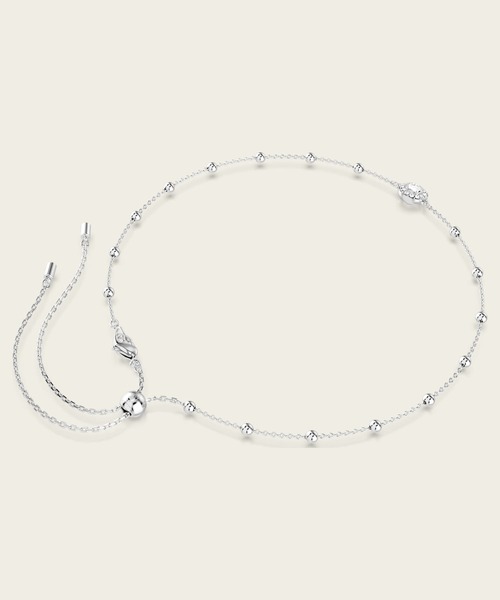 SWAROVSKI(スワロフスキー)の「【公式】【スワロフスキー】Una Angelic ペンダント, ラウンドカット, 両面モチーフ, ホワイト, ロジウム・プレーティング(ネックレス・レディース・ホワイト・ONESIZE)」の7枚目の写真