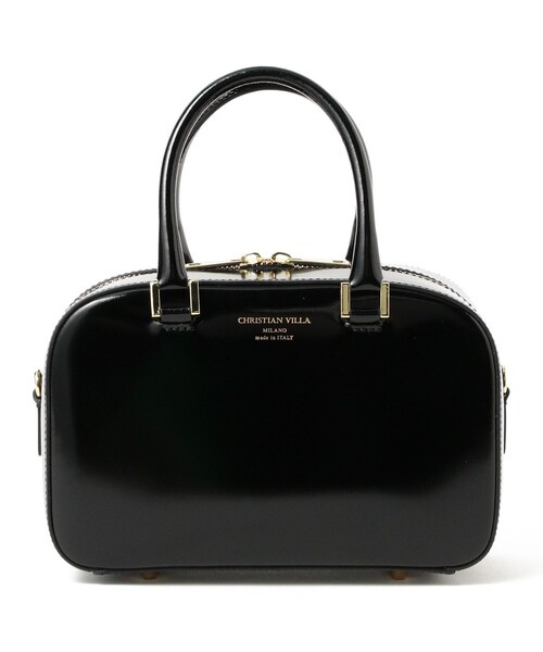 CHRISTIAN VILLA / スクエア ボストン バッグS（トートバッグ