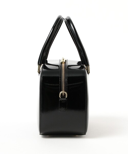 CHRISTIAN VILLA（クリスチャンヴィラ）の「CHRISTIAN VILLA / スクエア ボストン バッグS（トートバッグ・レディース・ブラック・ONE SIZE）」の4枚目の写真