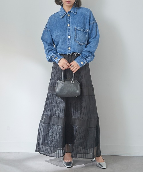 RED CARD TOKYO（レッドカード）の「【RED CARD】Switch（デニムジャケット・レディース・ブルー・1/0）」の11枚目の写真