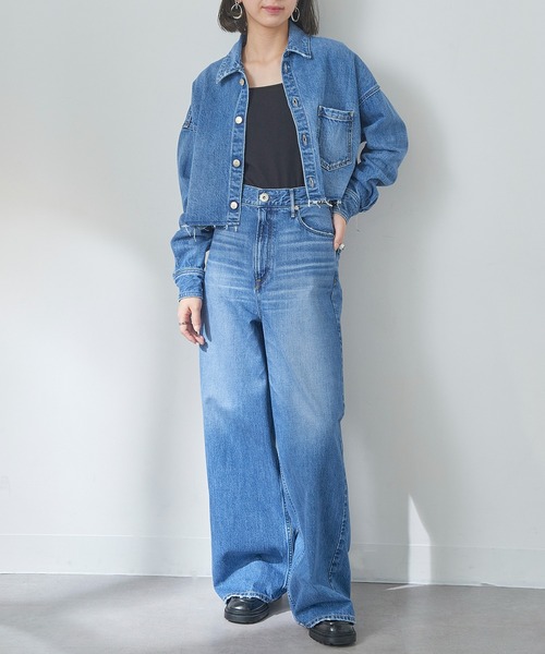 RED CARD TOKYO（レッドカード）の「【RED CARD】Switch（デニムジャケット・レディース・ブルー・1/0）」の8枚目の写真