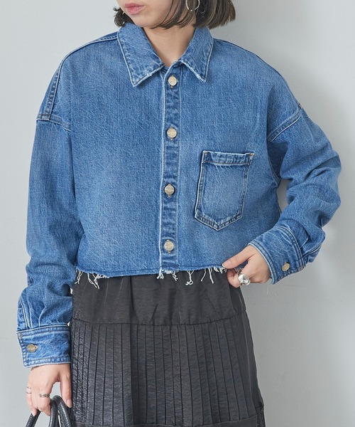 RED CARD TOKYO（レッドカード）の「【RED CARD】Switch（デニムジャケット・レディース・ブルー・1/0）」の10枚目の写真