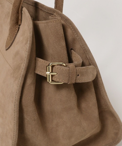 A part by（アパートバイ）の「【セレクト】AULENTTI_サイドベルトトート（ショルダーバッグ・レディース・ブラウン/ブラック・FREE）」の6枚目の写真