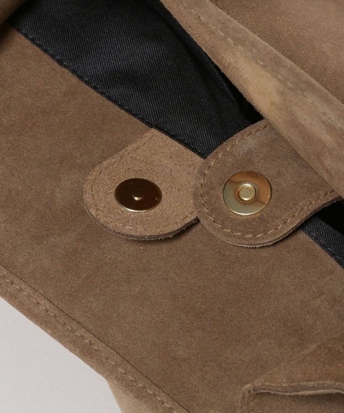 A part by（アパートバイ）の「【セレクト】AULENTTI_サイドベルトトート（ショルダーバッグ・レディース・ブラウン/ブラック・FREE）」の18枚目の写真