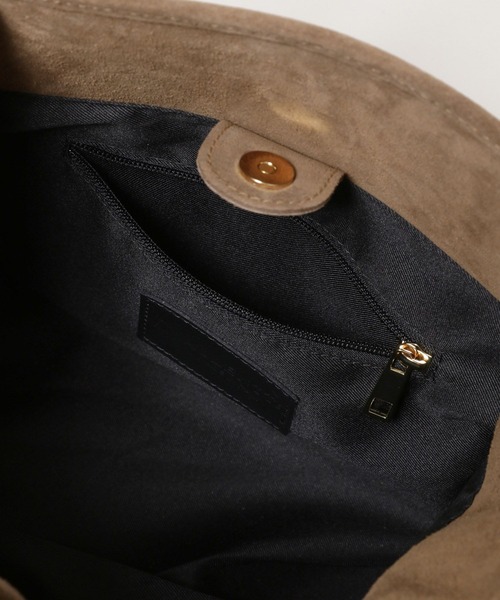 A part by（アパートバイ）の「【セレクト】AULENTTI_サイドベルトトート（ショルダーバッグ・レディース・ブラウン/ブラック・FREE）」の16枚目の写真