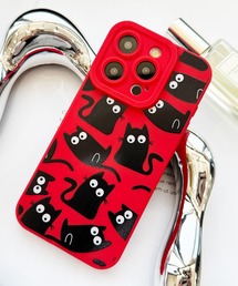 NOLITA LABORATORY（ノリータラボラトリー）の「【 NOLITA / ノリータ 】クロネコ バンパータイプ アイフォンケース アイフォンカバー iPhone 7 / 8 / SE2 / SE3 / 14 / 14pro / 15 / 15pro / 16 / 16pro（スマホケース/カバー・キッズ）」