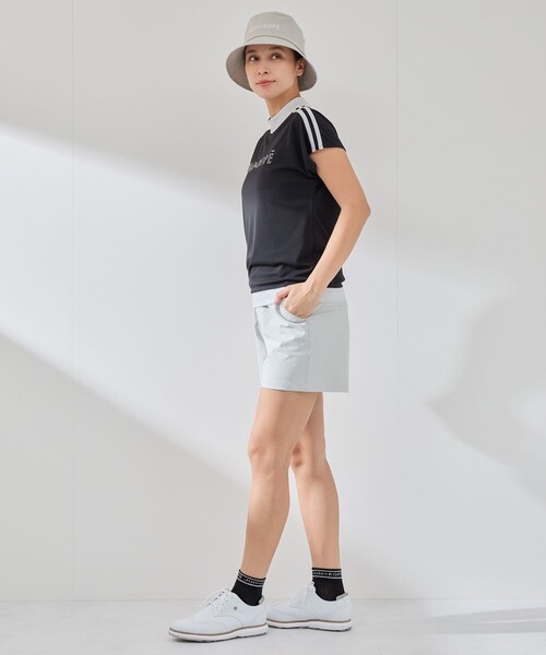 JUN&ROPE'(ジュンアンドロペ)の「【吸水速乾】【UV】ドライストレッチショートパンツ(その他パンツ・レディース・ホワイト/ブラック/ネイビー/グレー・L/M/S/X-SMALL)」の22枚目の写真
