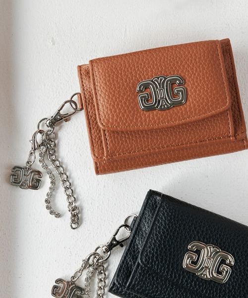 GYDA(ジェイダ)マイクロミニ財布 三つ折り財布 GY-W343 プレーン（財布