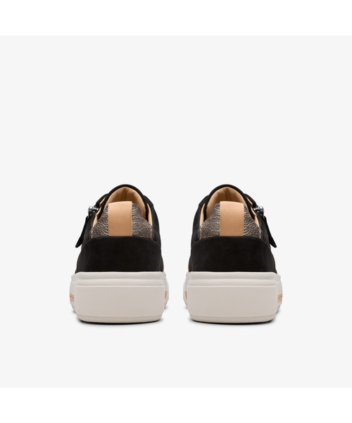 Clarks（クラークス）の「Hollyhock Zip / ホリーホックジップ（ブラックヌバック）（スニーカー・レディース・ブラック・UK3/UK3.5/UK4/UK4.5/UK5/UK5.5/UK6）」の5枚目の写真