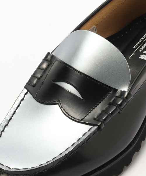 The Kenford Fineshoes(ケンフォードファインシューズ)の「The Kenford Fineshoes / ケンフォード ファインシューズ TANK SOLE LOAFERS BLSL(ローファー・メンズ・シルバー・25cm/25.5cm/26cm/26.5cm/27cm/24.5cm/24cm/27.5cm)」の11枚目の写真
