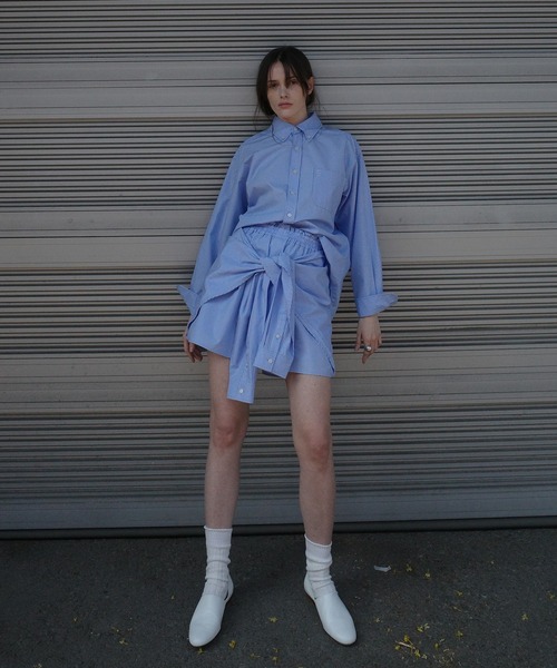 SHIRT DETAIL SHORT PANTS（その他パンツ）｜CLANE（クラネ）の