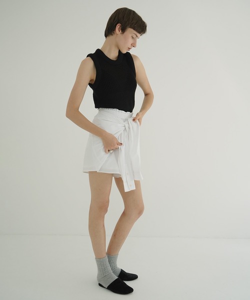 CLANE 店舗購入　SHIRT DETAIL SHORT PANTSサイズ1 SHIRT DETAIL SHORT PANTS（その他パンツ）｜CLANE（クラネ）の