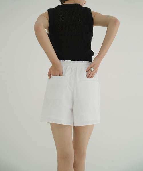 SHIRT DETAIL SHORT PANTS（その他パンツ）｜CLANE（クラネ）の