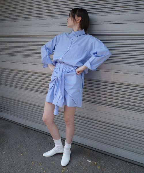 SHIRT DETAIL SHORT PANTS