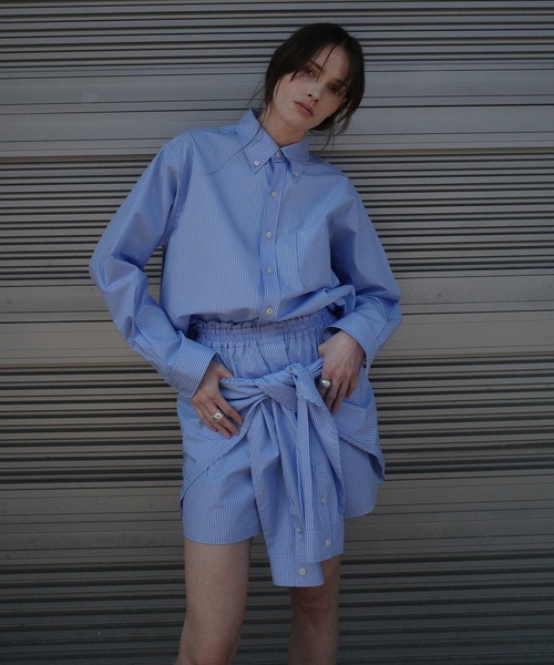 SHIRT DETAIL SHORT PANTS（その他パンツ）｜CLANE（クラネ）の