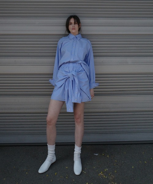 CLANE 店舗購入　SHIRT DETAIL SHORT PANTSサイズ1 SHIRT DETAIL SHORT PANTS（その他パンツ）｜CLANE（クラネ）の