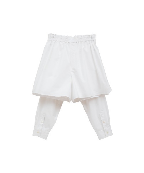 SHIRT DETAIL SHORT PANTS（その他パンツ）｜CLANE（クラネ）の